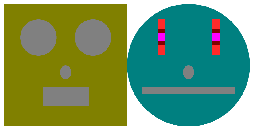 Generate 16 unique avatar faces from 40 lines of easy code